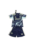Camisa 2025-26 Ajax Away - Infantil frente fundo branco