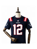 Camisa New England Patriots Home (Titular) NFL frente manequim fundo branco