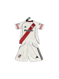 Camisa 2025-26 River Plate Home Infantil frente fundo branco