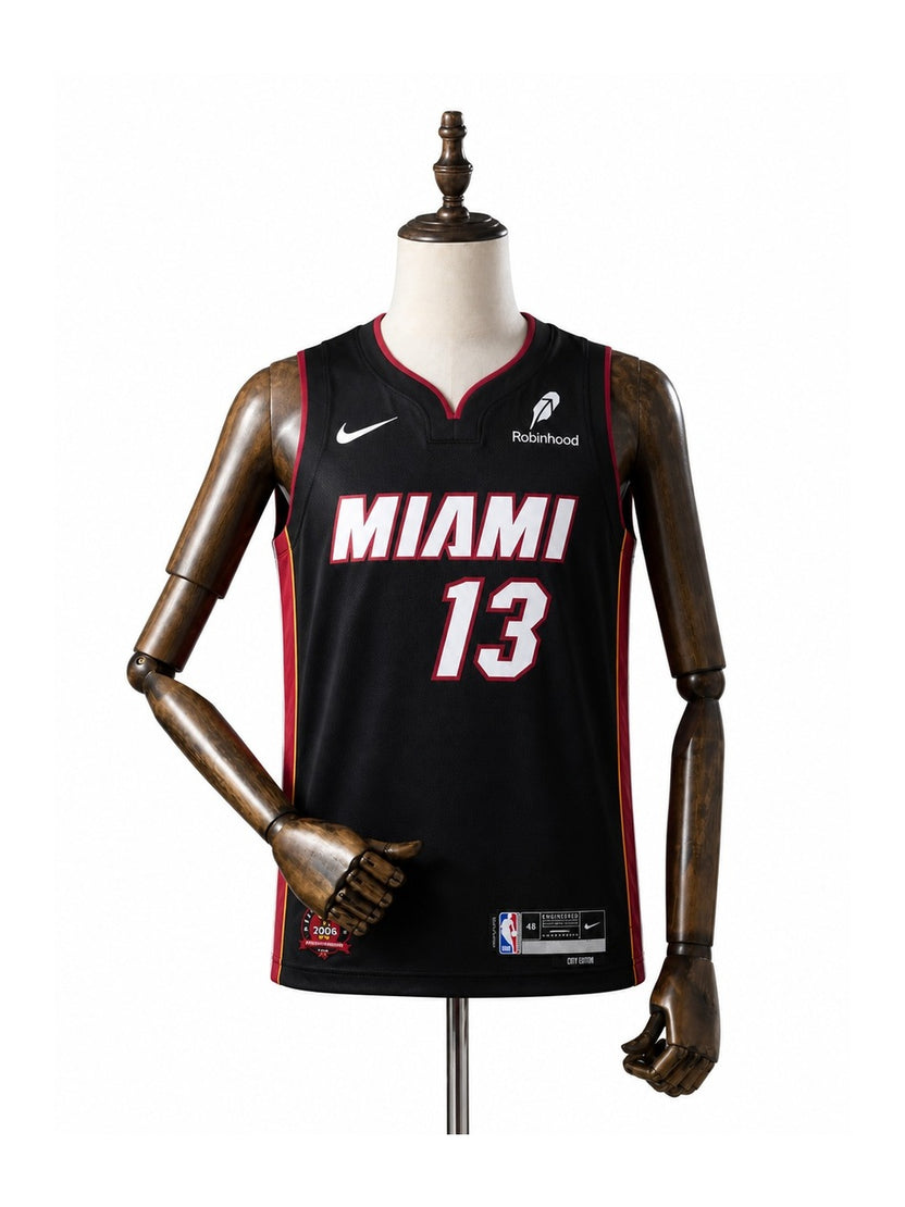 Miami Heat Basketball Jersey – Away – Men's