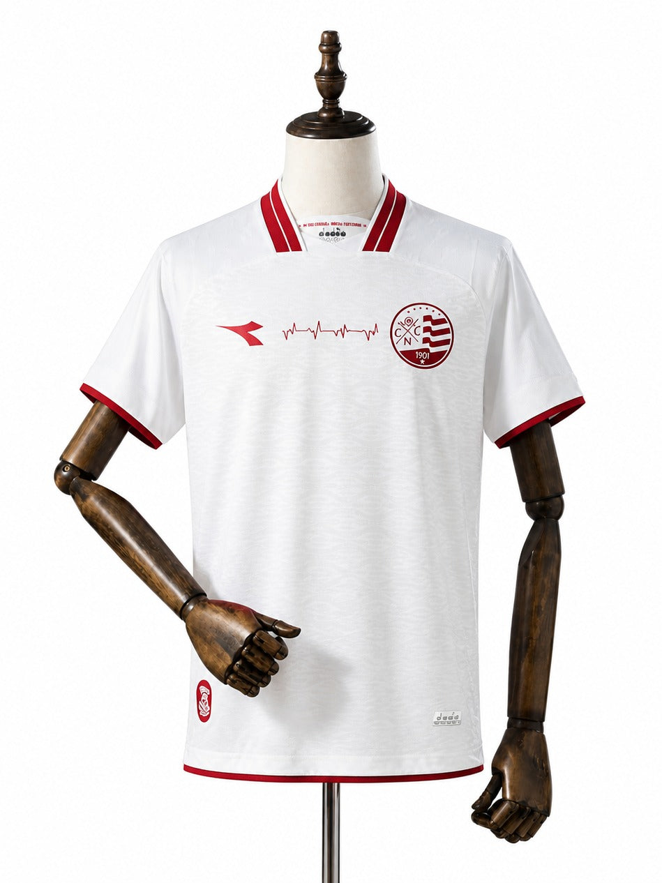 Camisa Náutico - 2º Uniforme Torcedor Sem Patch 2025/2026 frente manequim