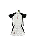 Camisa 2025-26 Corinthians Home Infantil frente fundo branco