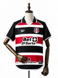 Camisa Santa Cruz - 1º Uniforme Jogador Com Patch 2026/2027 frente manequim fundo branco