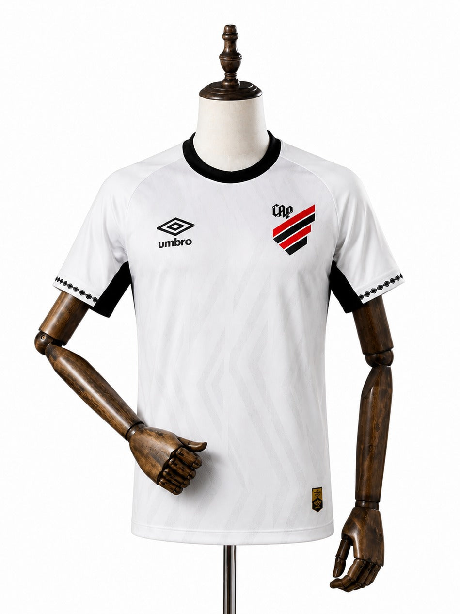Camisa Athletico-PR – 2º Uniforme Torcedor 2026 frente manequim