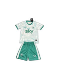 Camisa Ireland 2025-26 Away Infantil frente fundo branco