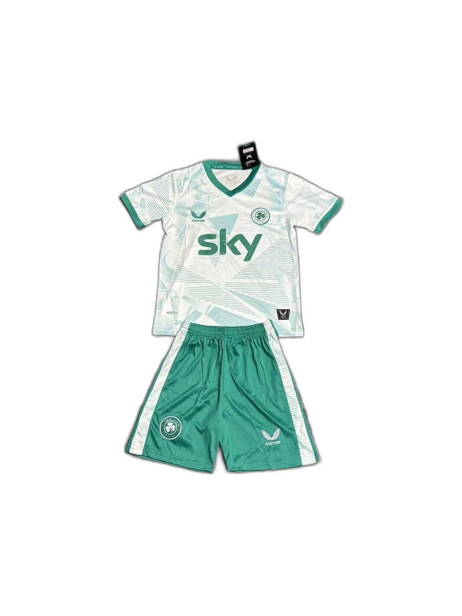 Camisa Ireland 2025-26 Away Infantil frente fundo branco