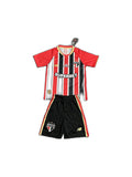 Camisa 2025-26 Sao Paulo Away Infantil frente fundo branco