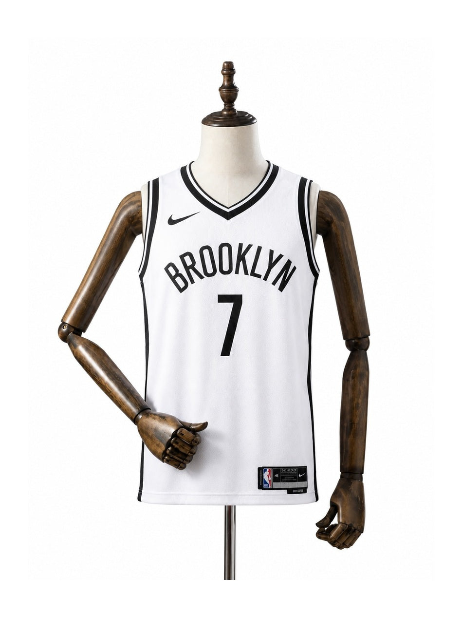 Camiseta NBA Brooklyn Nets - 2ª Camisa (Away) frente manequim fundo branco padronizada