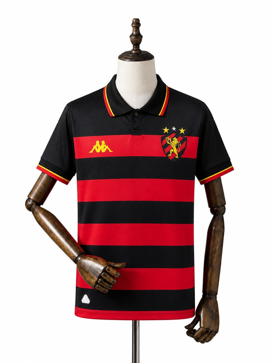 Camisa Sport - 1º Uniforme Torcedor Sem Patch 2026/2027 frente manequim