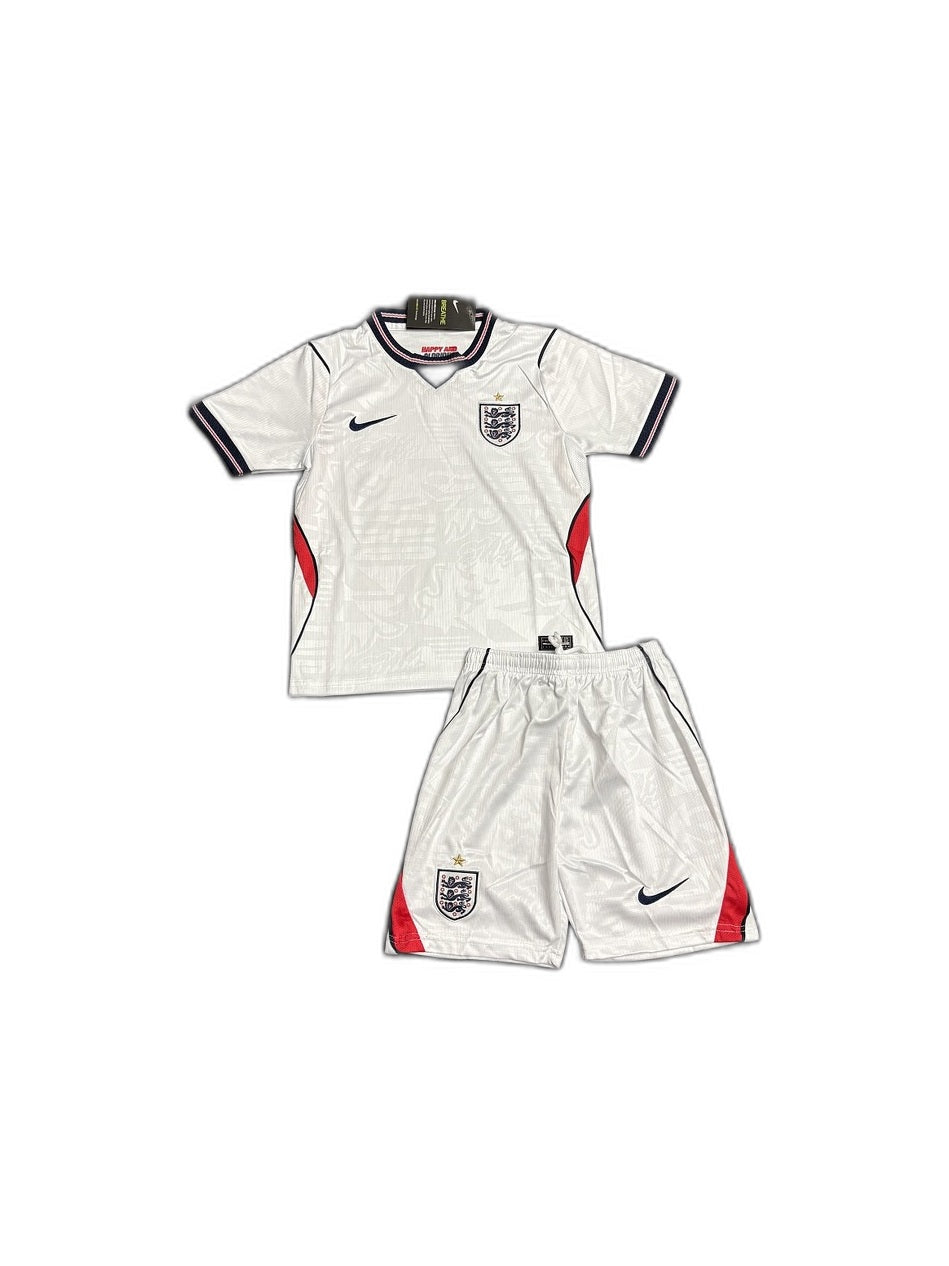 Camisa 2026-27 England Home Infantil frente fundo branco