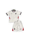 Camisa 2026-27 England Home Infantil frente fundo branco