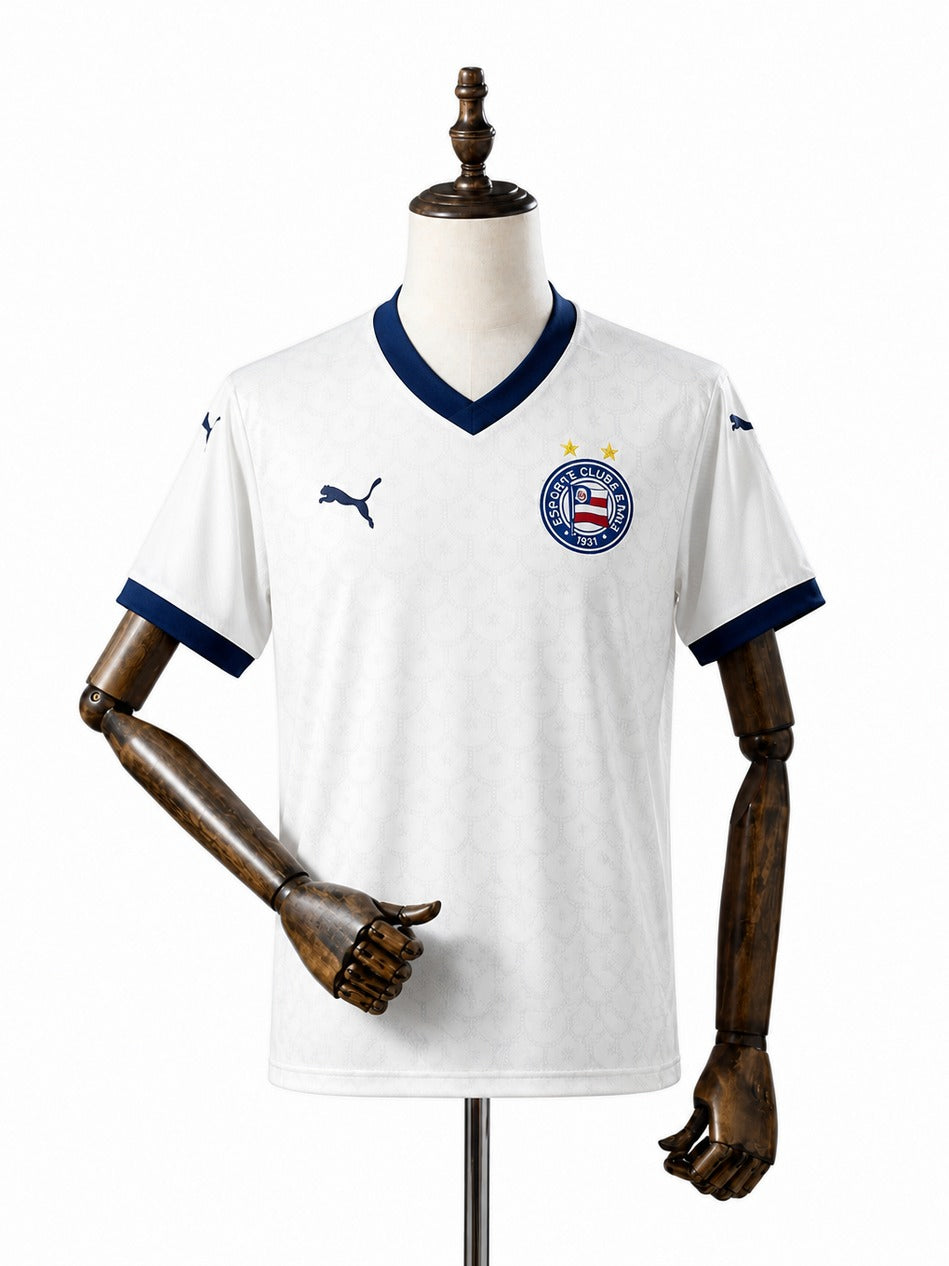 Camisa Bahia - 1º Uniforme Torcedor Sem Patch 2025/2026 frente manequim