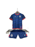 Camisa 2024-25 Bahia III Infantil frente fundo branco