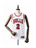 Camiseta NBA Chicago Bulls - 2ª Camisa (Away) frente manequim fundo branco padronizada