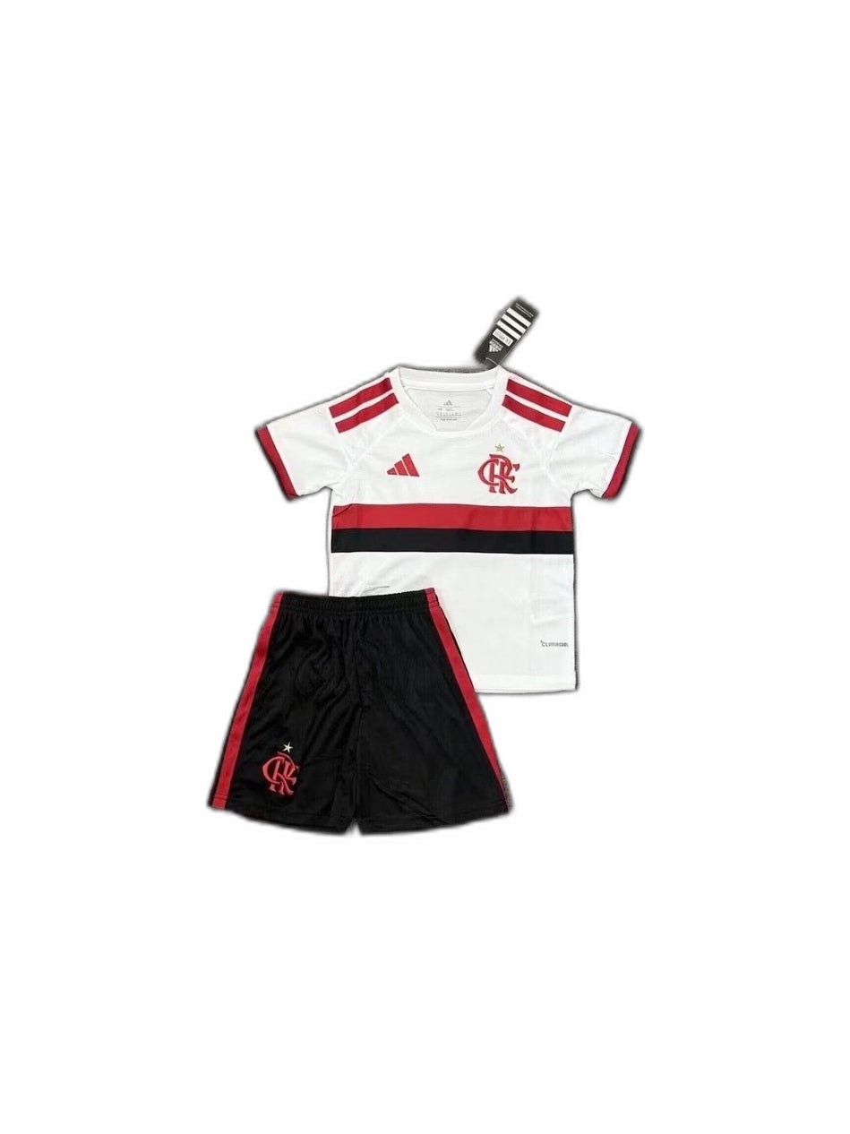 Camisa 2026-27 Flamengo Away Infantil frente fundo branco