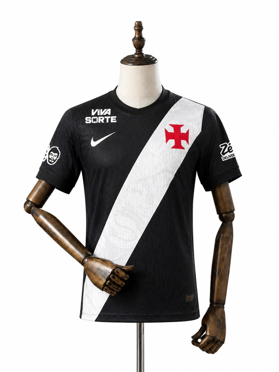 Camisa Vasco - 1º Uniforme Jogador Completa 2026/2027 frente manequim