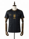 Brazil National Team Black Special Edition Jersey 2026 frente manequim fundo branco