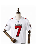 Camisa Atlanta Falcons Away (Visitante) NFL frente manequim fundo branco