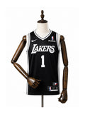 Camiseta NBA Brooklyn Nets - 1ª Camisa (Home) frente manequim fundo branco padronizada