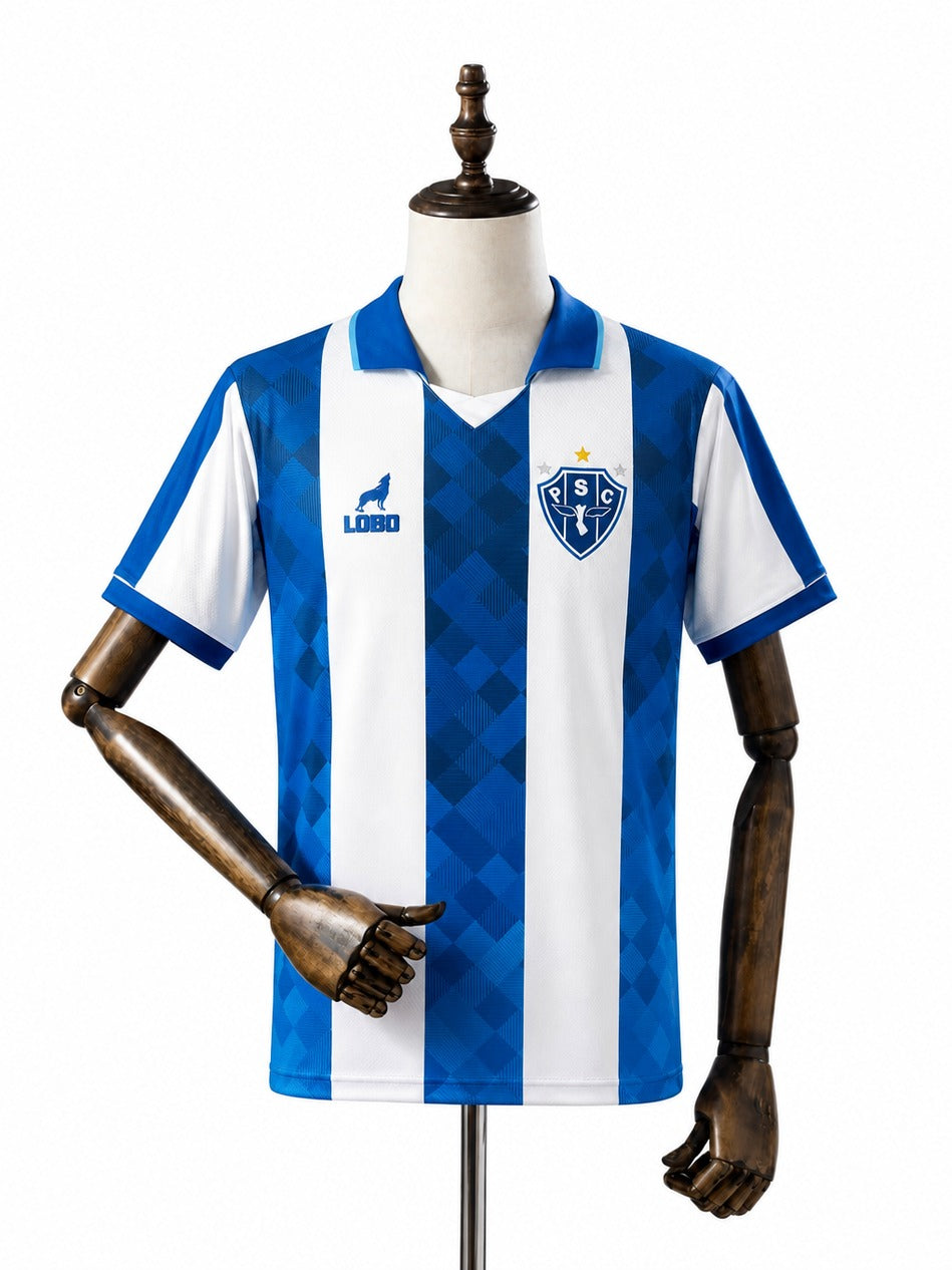 Camisa Paysandu - 1º Uniforme Torcedor Sem Patch 2026/2027 frente manequim
