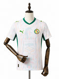 Camisa Seleção Senegal 2 uniforme 2026 manequim fundo branco