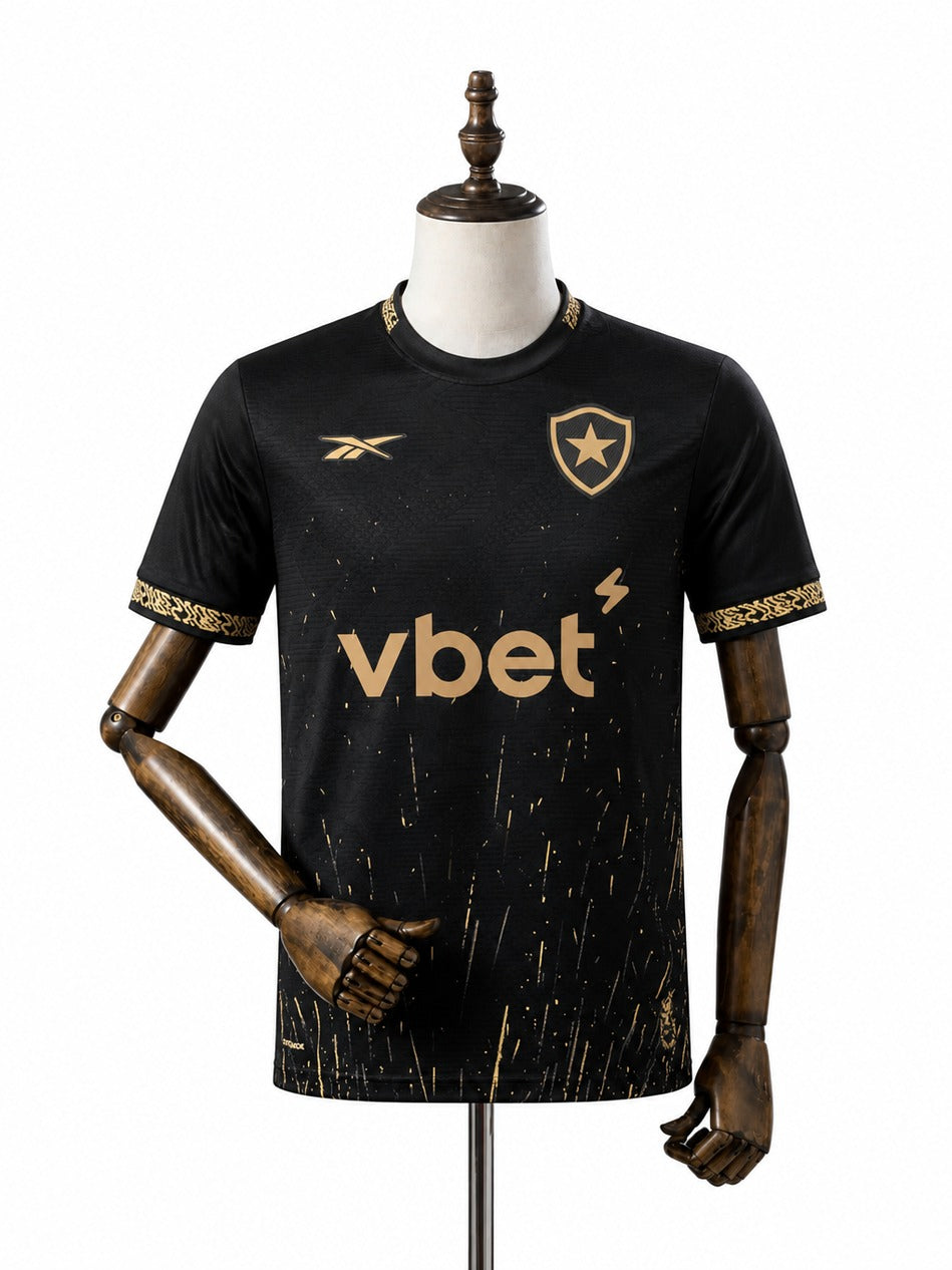 Camisa Botafogo – 2º Uniforme Jogador 2026/2027 frente manequim fundo branco fonte oficial Botafogo