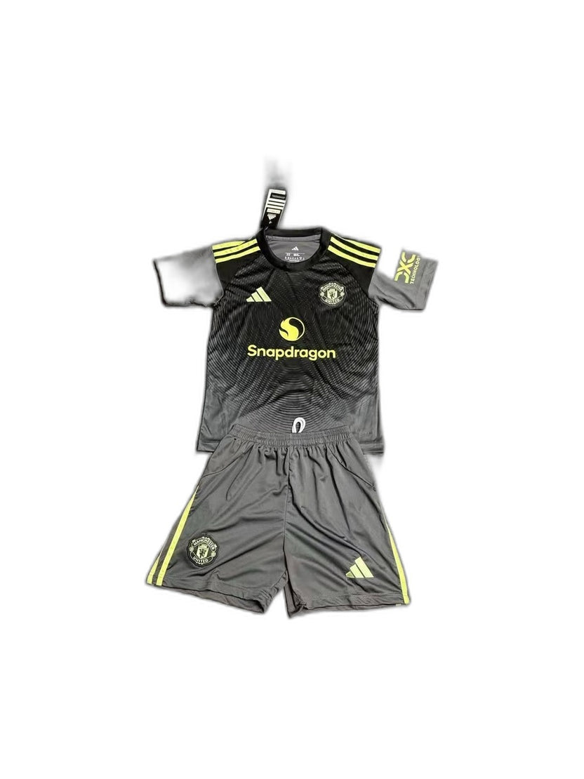26 Manchester United Grey Soccer Jersey 2025 – Home – Kids'