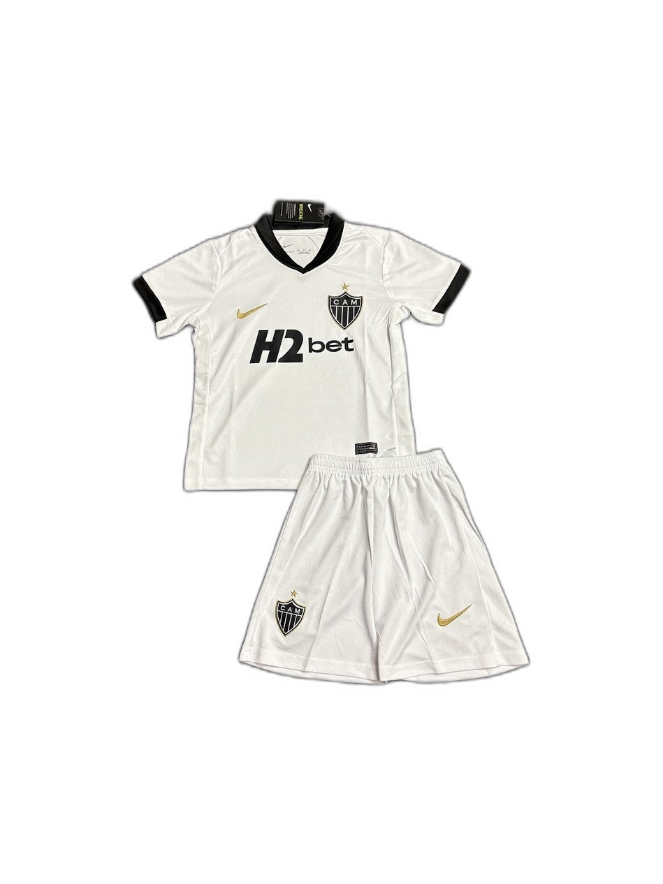 Camisa 2026-27 Atlético Mineiro Away Infantil frente fundo branco