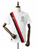 Camisa Manchester City - 2º Uniforme Torcedor 2025/26 frente manequim fundo branco