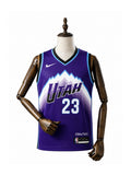 Camiseta NBA Utah Jazz - 1ª Camisa (Home) frente manequim fundo branco padronizada