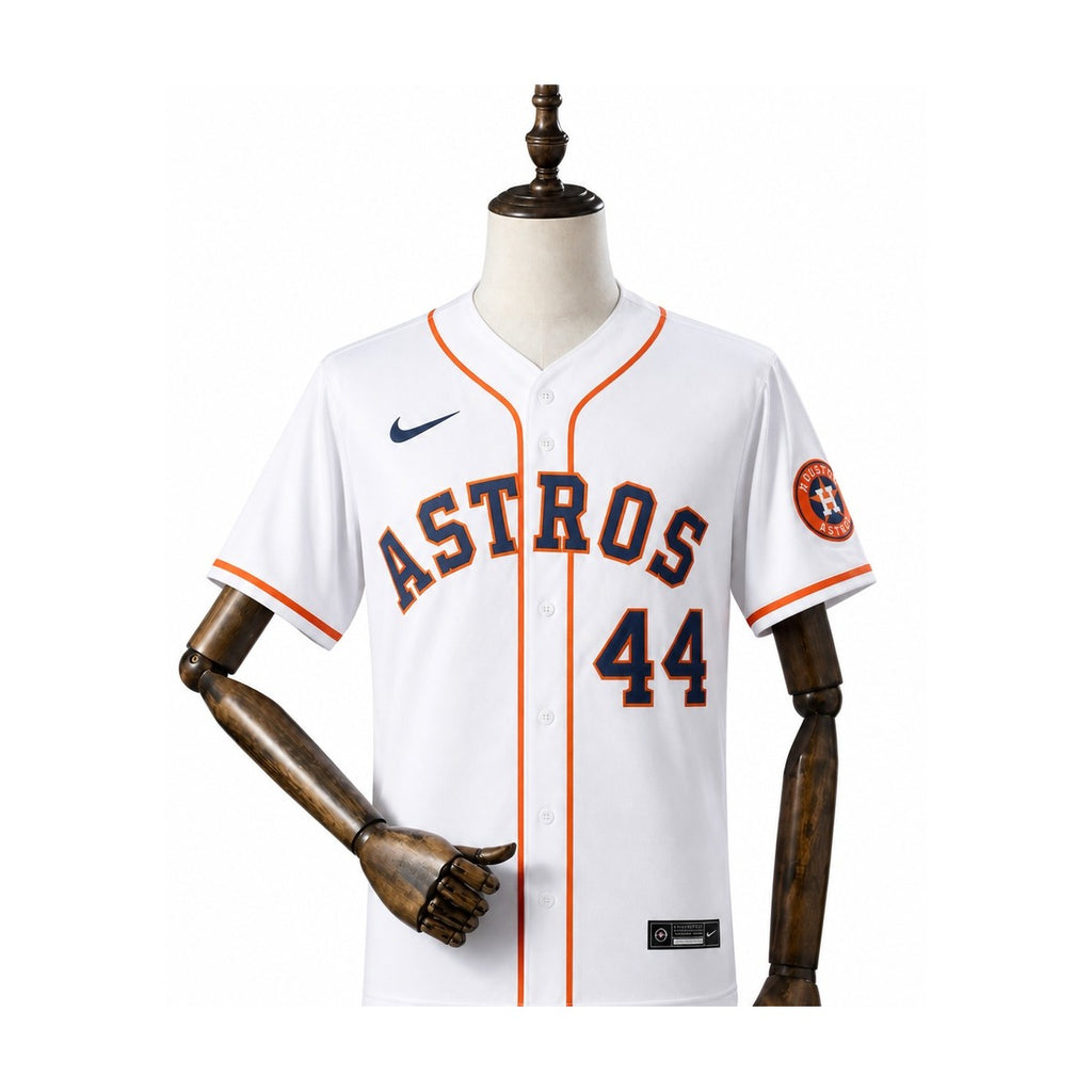 Houston Astros MLB – Camisa Oficial Primeira (Home) frente manequim fundo branco