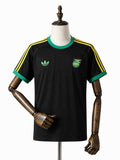 Camisa Seleção Jamaica 2 uniforme 2026 frente manequim fundo branco