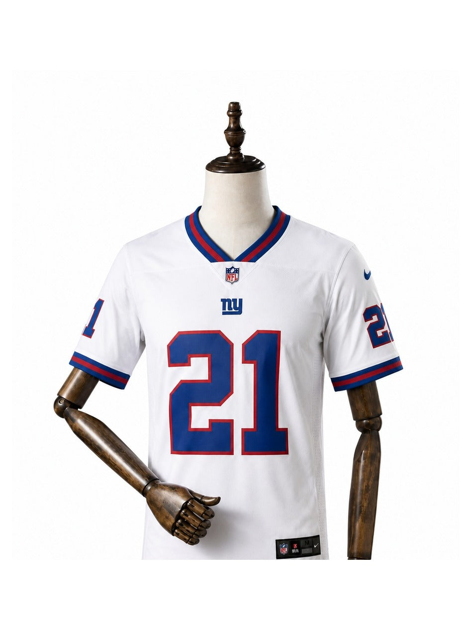 Camisa New York Giants Away (Visitante) NFL frente manequim fundo branco