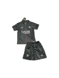 Camisa 2025-26 PSG IIII Infantil frente fundo branco