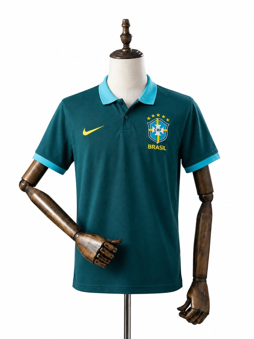 Polo Brasil Soccer Jersey 2026 – Home – Men's