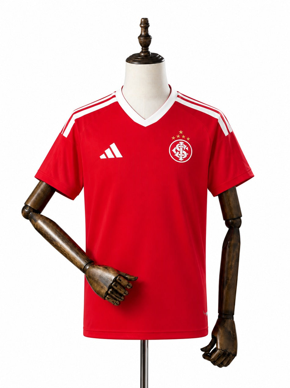 Camisa Internacional - 1º Uniforme Torcedor Sem Patch 2026/2027 frente manequim