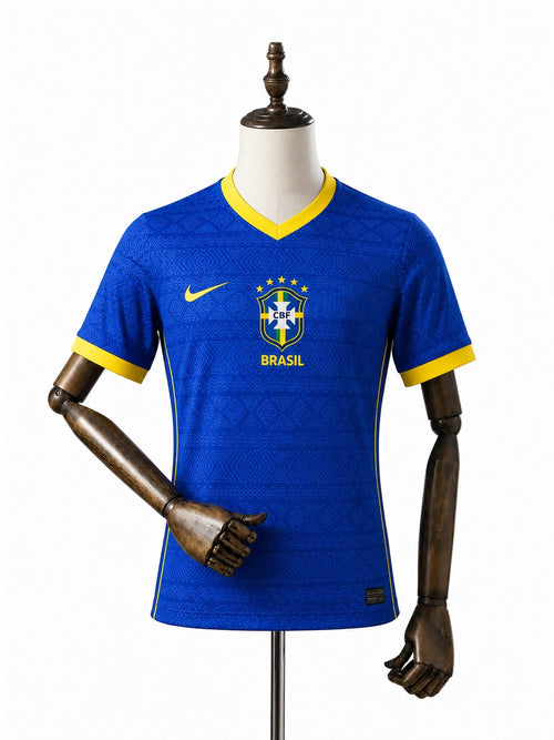 Brazil National Team Blue Special Edition Jersey 2026 frente manequim fundo branco