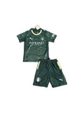 Camisa 2025-26 Manchester City IIII Infantil frente fundo branco