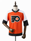 Philadelphia Flyers NHL Jersey – Home & Away frente real web manequim fundo branco