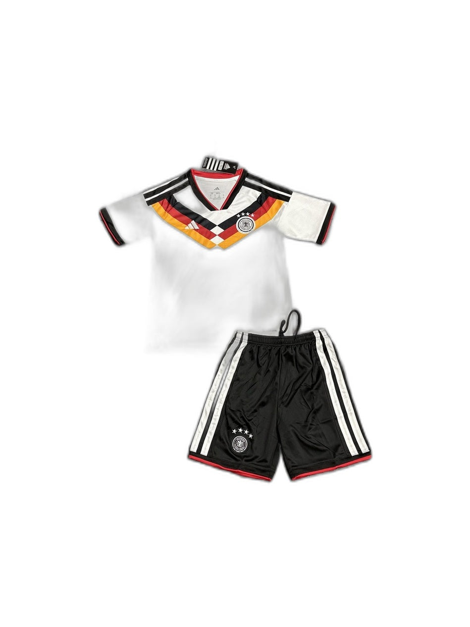 Camisa 2026 Germany Home Infantil frente fundo branco