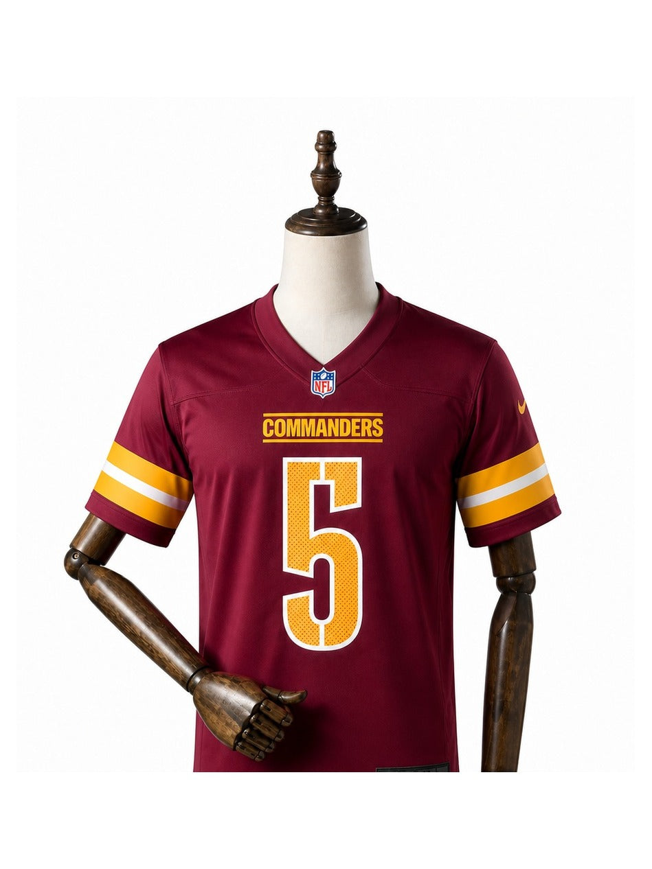 Camisa Washington Commanders Home (Titular) NFL frente manequim fundo branco