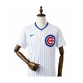 Chicago Cubs MLB – Camisa Oficial Primeira (Home) frente manequim fundo branco