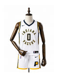 Camiseta NBA Indiana Pacers - 1ª Camisa (Home) frente manequim fundo branco padronizada