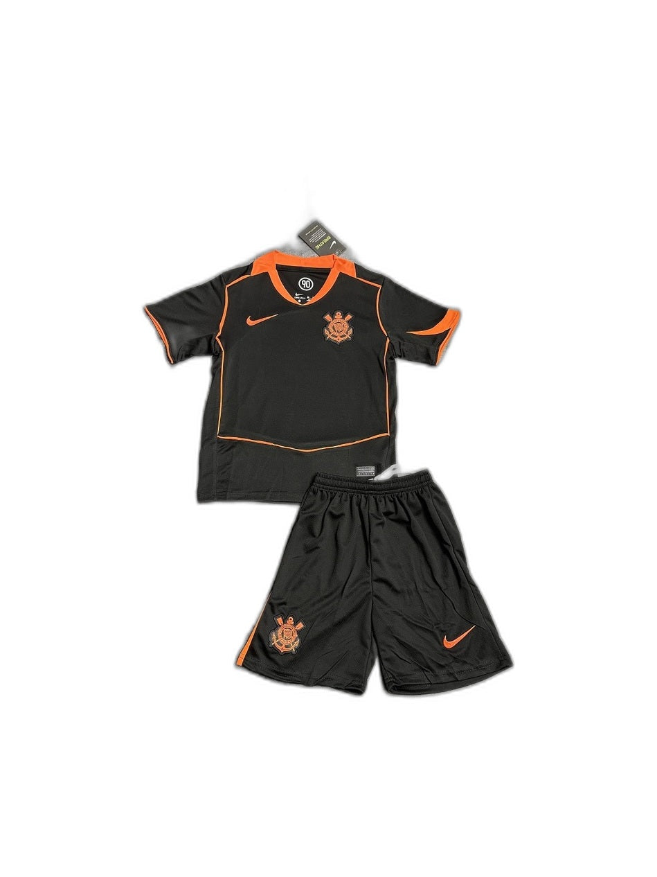 Camisa 2025-26 Corinthians III Infantil frente fundo branco