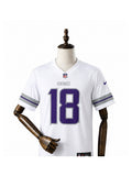 Camisa Minnesota Vikings Away (Visitante) NFL frente manequim fundo branco