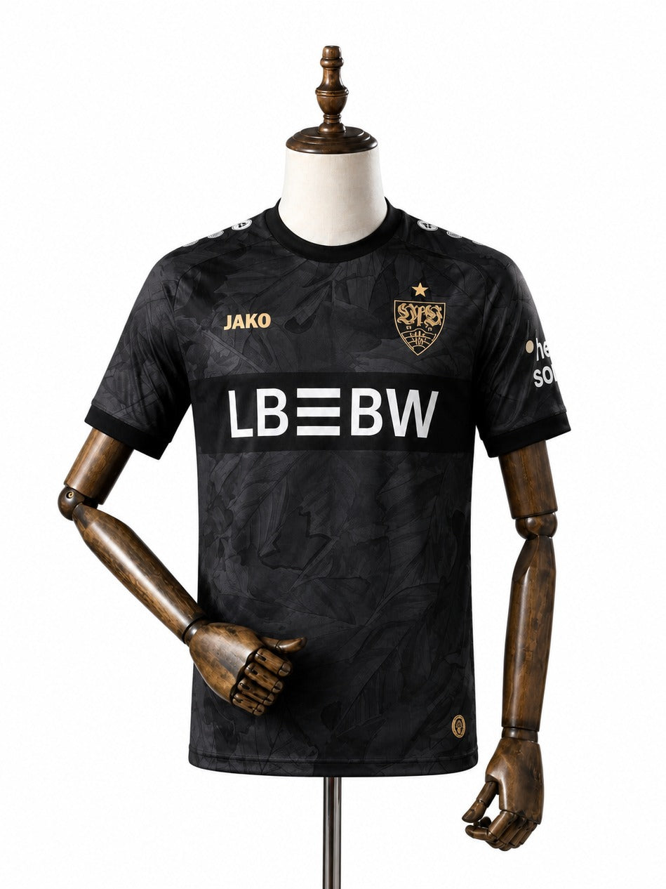 Stuttgart Jersey - Away Kit 2026 frente manequim fundo branco