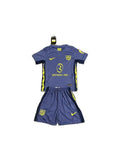 Camisa 2025-26 Atletico Madrid Away Infantil frente fundo branco