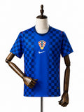 Camisa Seleção Croácia - 2º Uniforme Torcedor 2026 frente manequim fundo branco