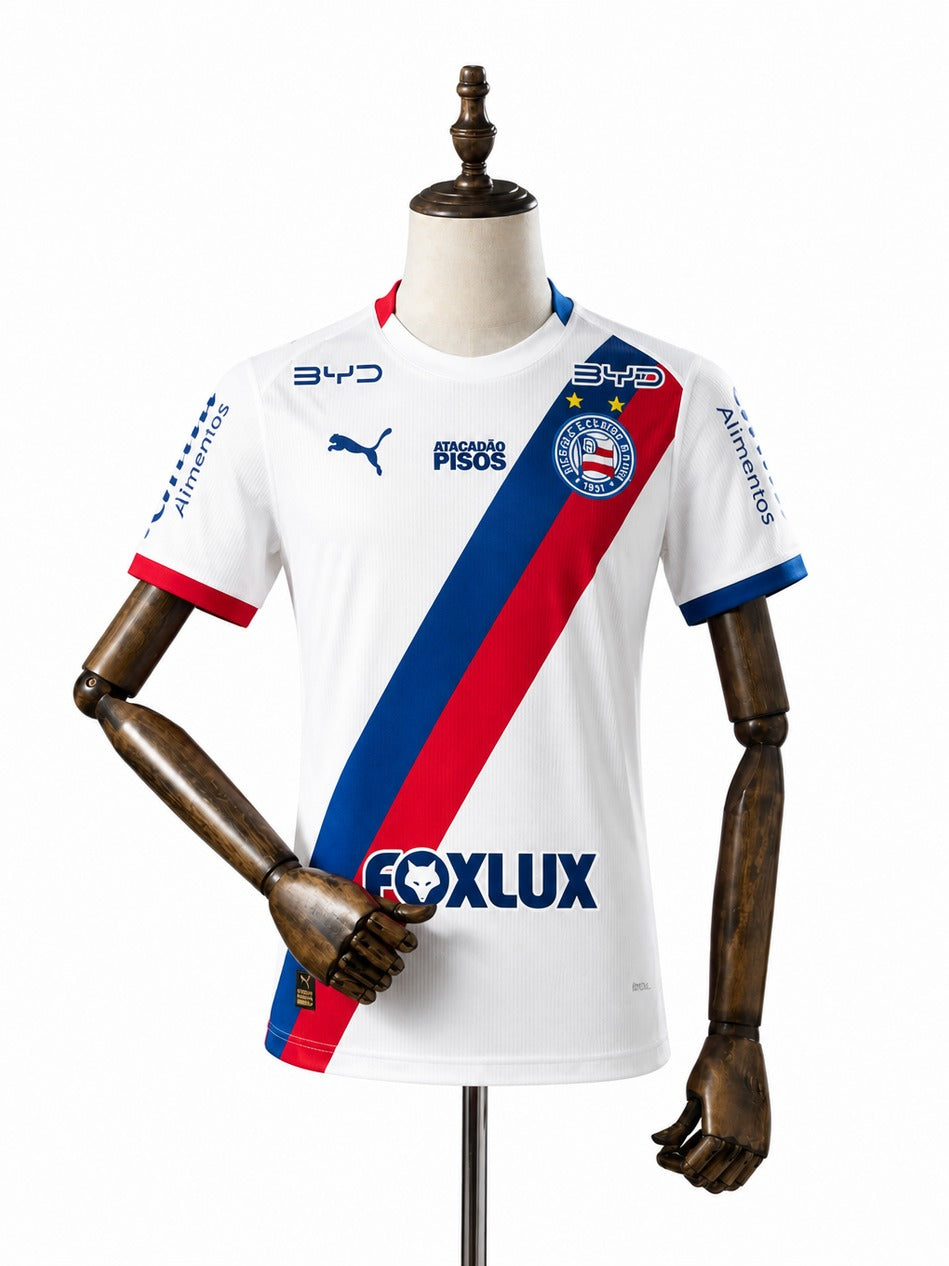 Camisa Bahia - 1º Uniforme Jogador Completa 2026/2027 frente manequim