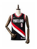 Camiseta NBA Portland Trail Blazers - 1ª Camisa (Home) frente manequim fundo branco padronizada